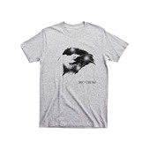 you black emperor 后摇godspeed mogwai直喷做旧褪色纯棉短袖 T恤