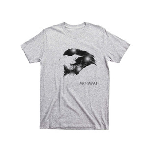 后摇godspeed you black emperor mogwai直喷做旧褪色纯棉短袖T恤