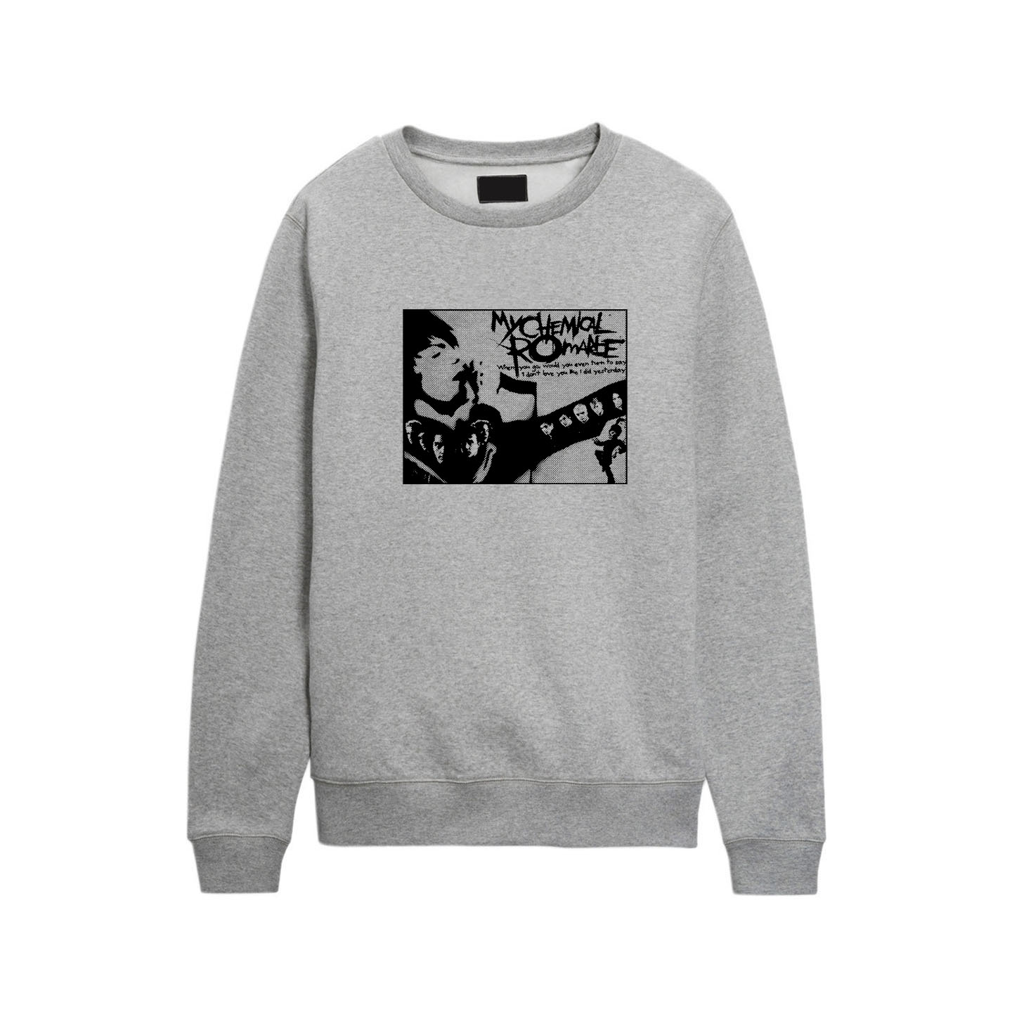 my chemical romance mcr emo punk我的化学罗曼史男女卫衣外套