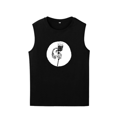 我恨我去I hate文化知识分子垮掉一代考布斯基文艺无袖背心坎肩T