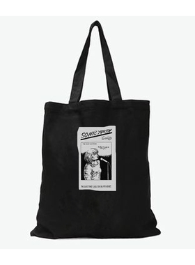 朋克sonic youth kill yr idol干掉你的偶像个性摇滚黑色帆布包袋