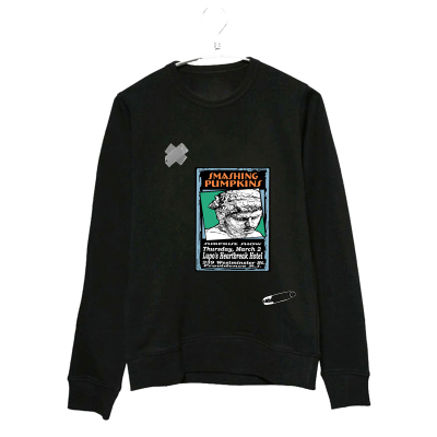 radiohead-cure-smiths碎瓜英伦摇滚朋克文艺青年圆领长袖卫衣