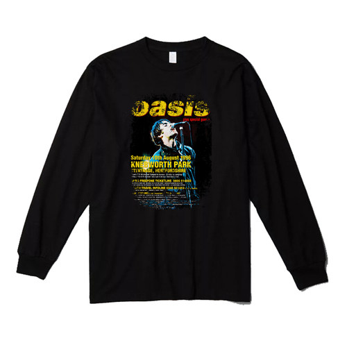 oasis绿洲sonic youth音速青年摇滚朋克重磅纯棉螺纹长袖T恤卫衣