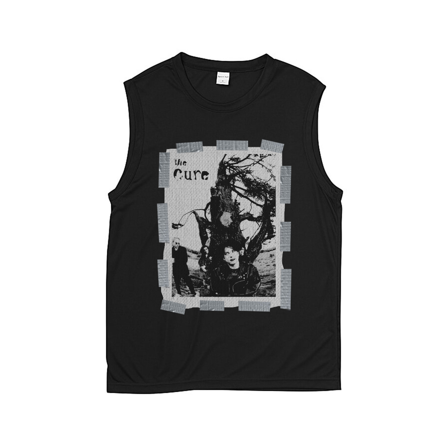 the cure like a forest治愈摇滚文艺哥特男女纯棉无袖T坎肩
