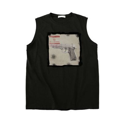 my chemical romance我的化学浪漫black parade男女纯棉无袖坎肩T