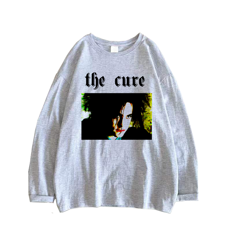 the cure 周五恋爱 Friday in love 治愈乐队男女秋季薄款长袖T恤