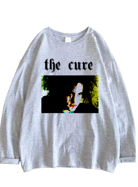 the cure 周五恋爱 Friday in love 治愈乐队男女秋季薄款长袖T恤