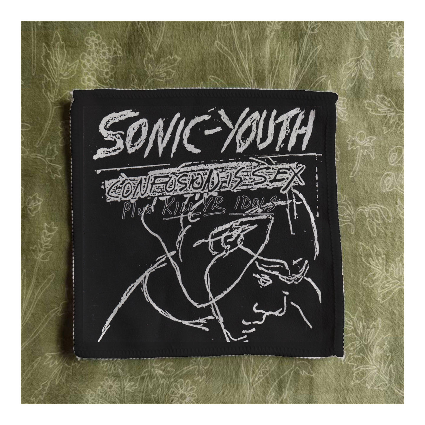 SONIC YOUTH音速青年朋克摇滚布贴布标布章衣服包包diy线缝配件