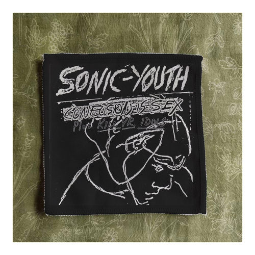SONIC YOUTH音速青年朋克摇滚布贴布标布章衣服包包diy线缝配件