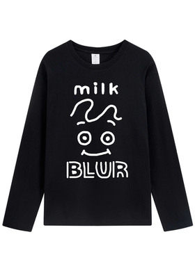 blur parklife模糊乐队公园生活印花纯棉男女文艺音乐长袖T恤卫衣