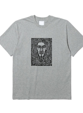 rasta reggae bob marley鲍勃马利雷鬼街头风复古印花纯棉宽松T恤