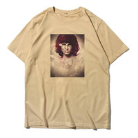 bob dylan jim morrison the doors pink floyd經(jīng)典樂隊文藝T恤