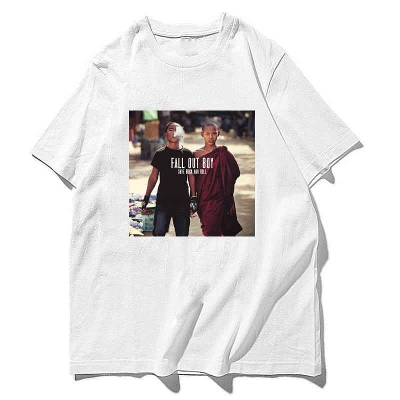 朋克摇滚复古纯棉T恤衫性手枪