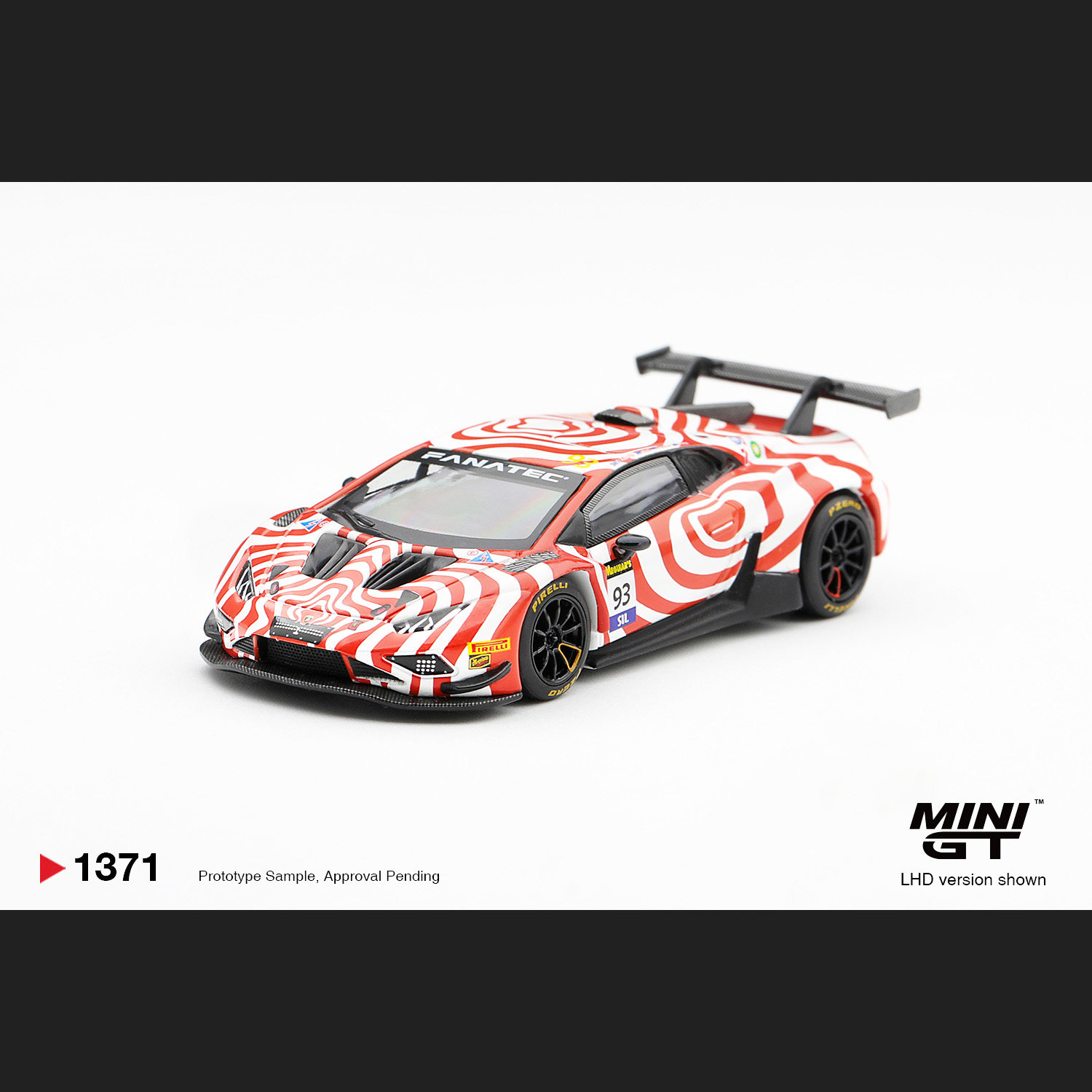 预售1:64MINIGT#1371 兰博基尼Lamborghini Huracan GT3 EVO2 #93图片