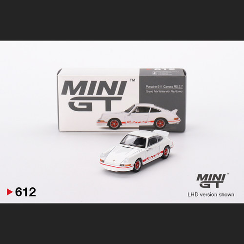 现货1:64MINIGT#612 保时捷911Porsche Carrera RS 2.7 GrandPrix