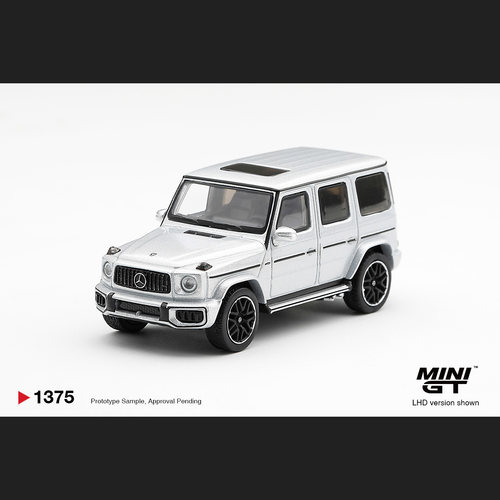 预售1:64 MINIGT#1375 奔驰BENZ AMG G 63 奔驰大G 豪华SUV车模型