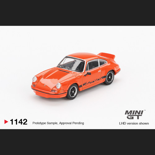 现货1:64 MINIGT#1142 保时捷Porsche 911 Carrera RS 2.7 车模型