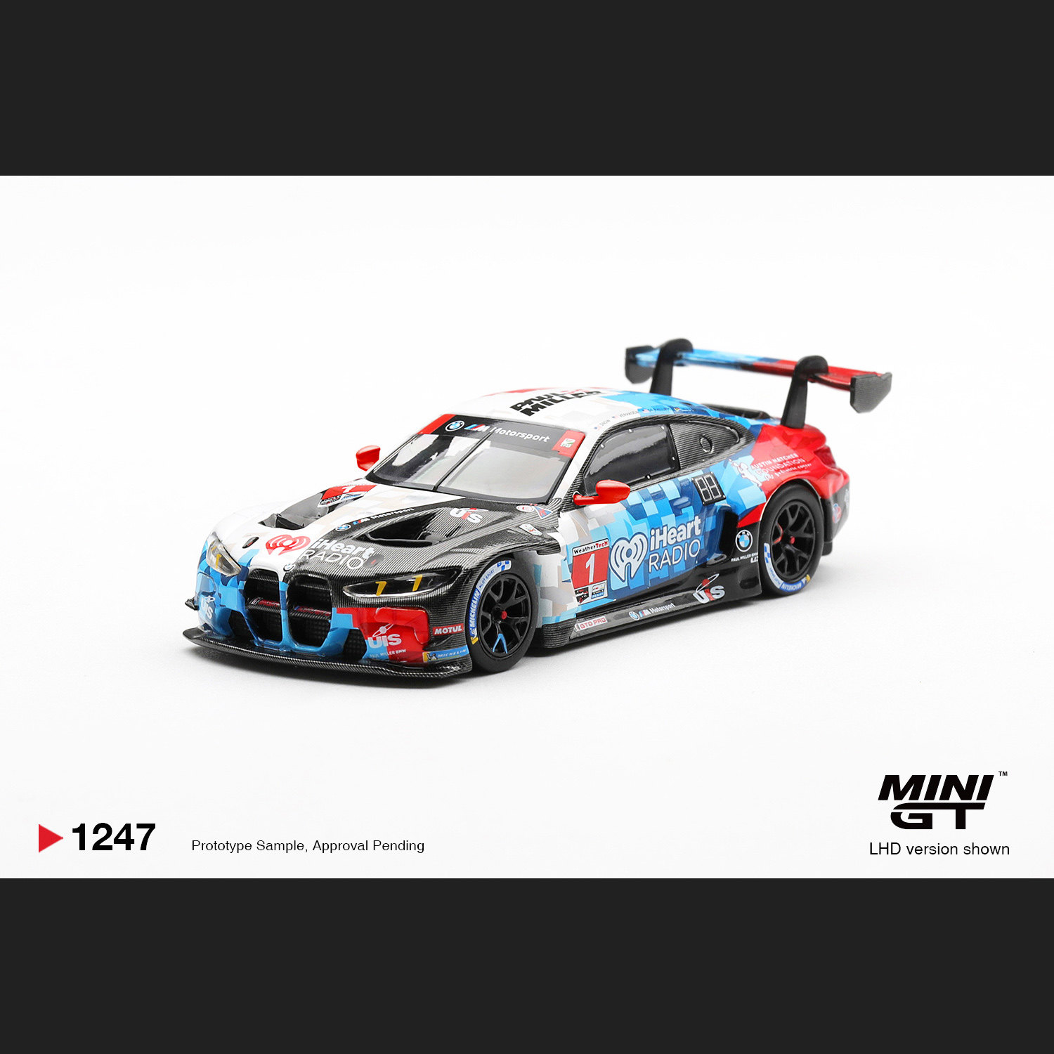 预售1:64 MINIGT#1247 宝马BMW M4 GT3 EVO #1 Paul Miller 2025图片