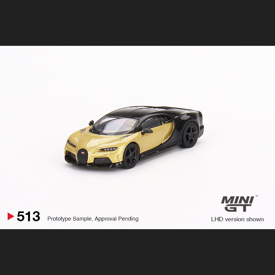 现货1:64 MINIGT#513 布加迪Bugatti Chiron Super Sport 车模型