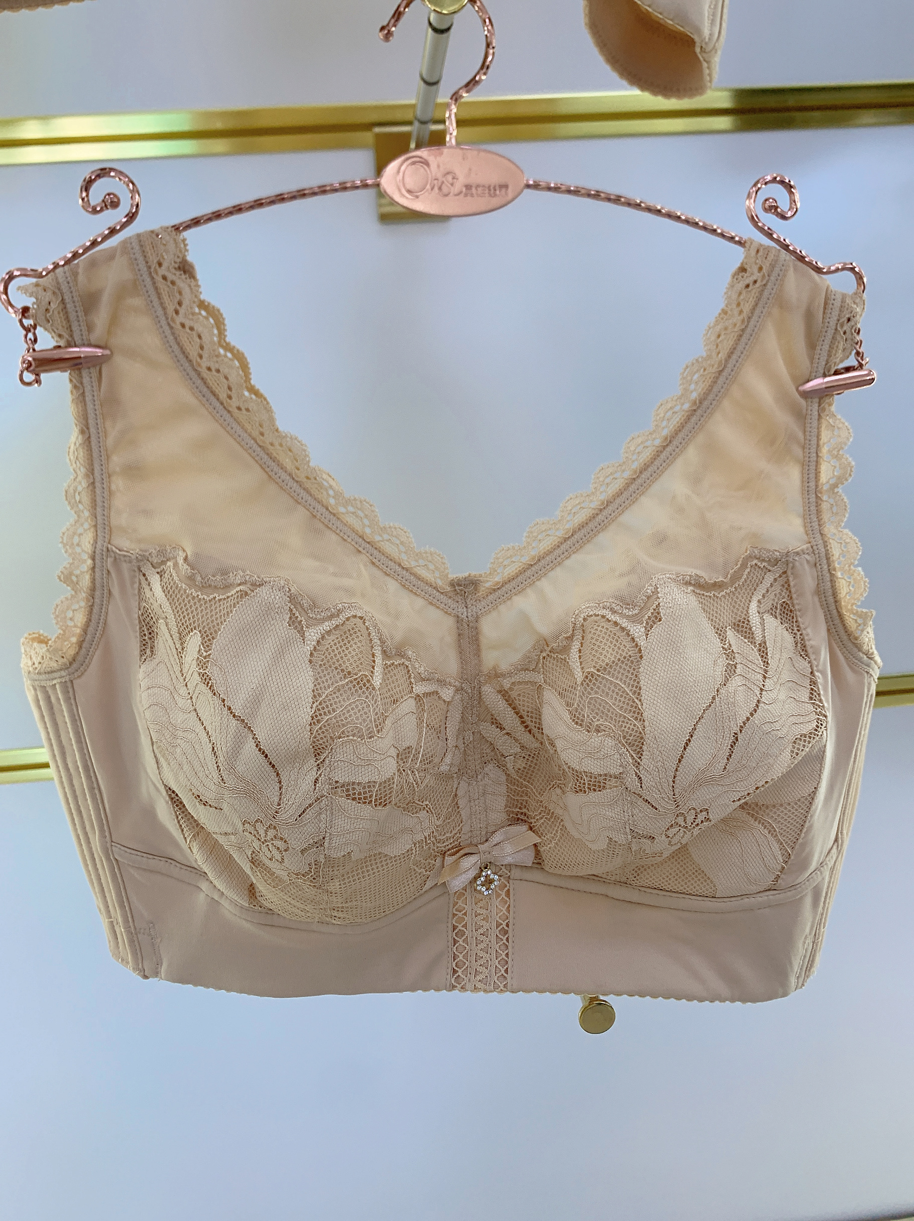 全包纯棉内衣康缇体雕无纯棉甜美