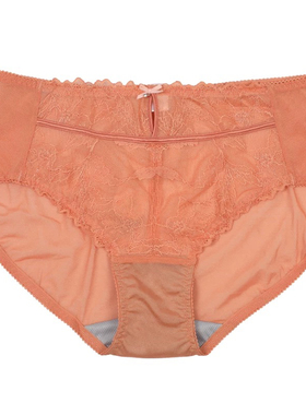 奥维丝丽2261K女士中腰蕾丝性感网纱三角内裤配2261 2262 2263