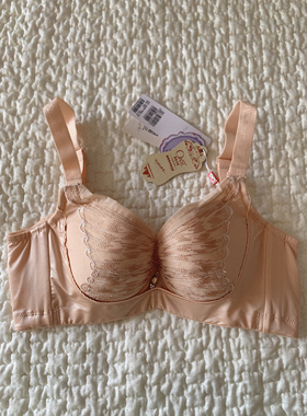 硬钢圈文胸奥维丝丽特价清仓BC杯定型上托聚拢调整聚拢刺绣内衣