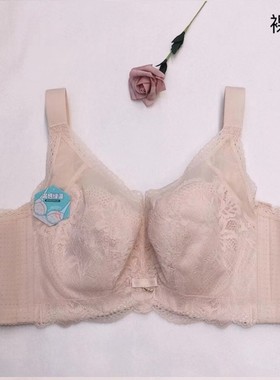 玉姿一族软钢圈大杯文胸100C95C90C80C海藻纤维聚拢侧收内衣7736