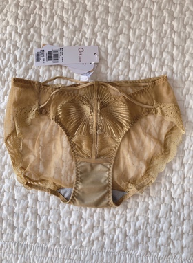 奥维丝丽正品2356K绣花三角内裤2024冬季新款2356/2359款配套底裤