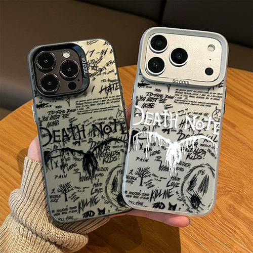 涂鸦笔记适用iPhone18promax17pro彩银16plus手机壳15苹果14个性
