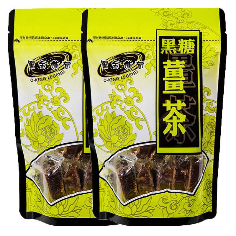 台湾原装进口淡水老街特产黑金传奇黑糖姜母茶姜茶红糖红枣桂圆茶