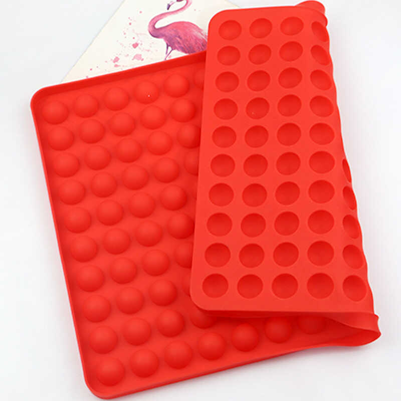 半圆球垫子巧克力模沥油垫硅胶