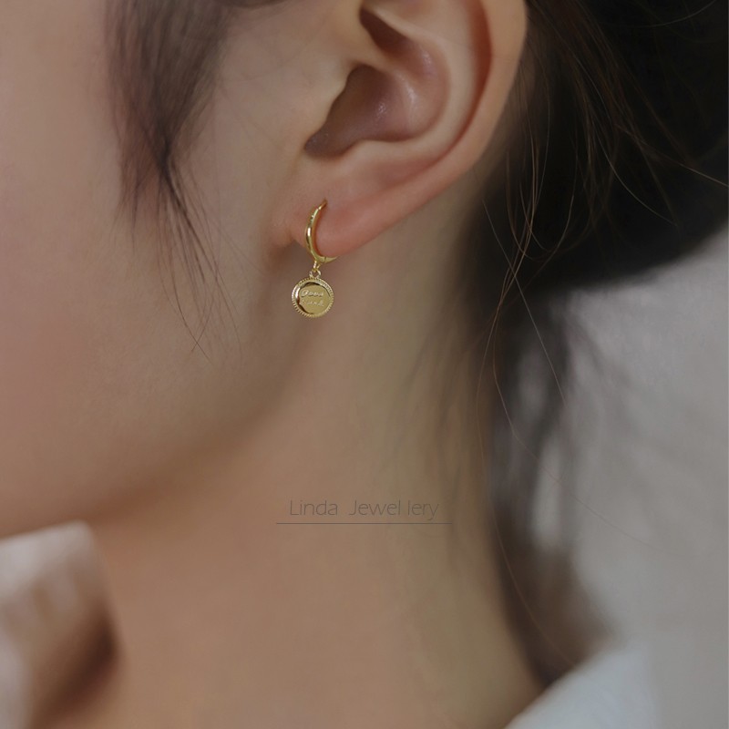 睡觉免摘防过敏耳圈气质简约INS