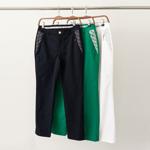 秋季高尔夫裤子女裤纯色弹力舒适显瘦GOLF服装出口