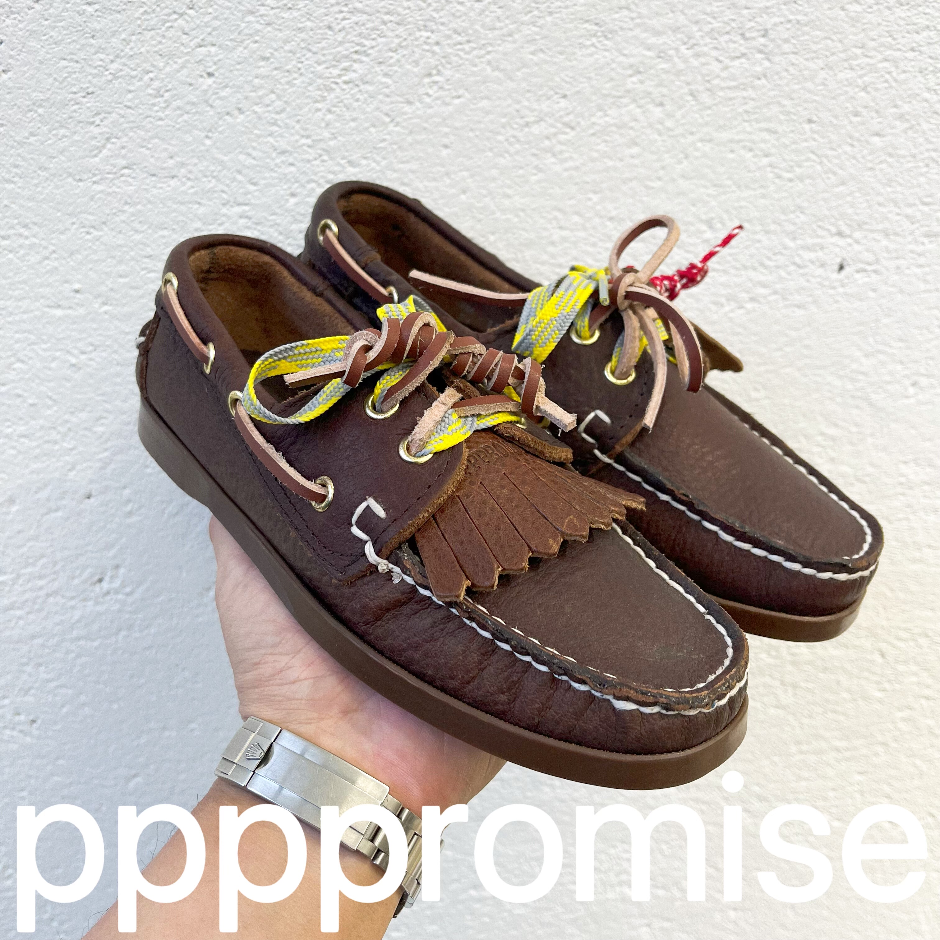 ppppromise 25aw 学院复古经典牛皮帆船鞋皮鞋休闲鞋男女款36-46,流行男鞋,时尚休闲鞋,淘宝优惠券,粉丝福利购,淘宝优惠卷