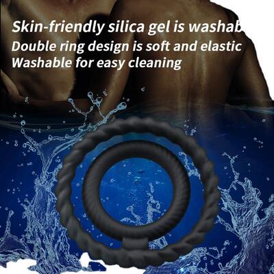 An elastic ring that can prolong sexual intercourse duration