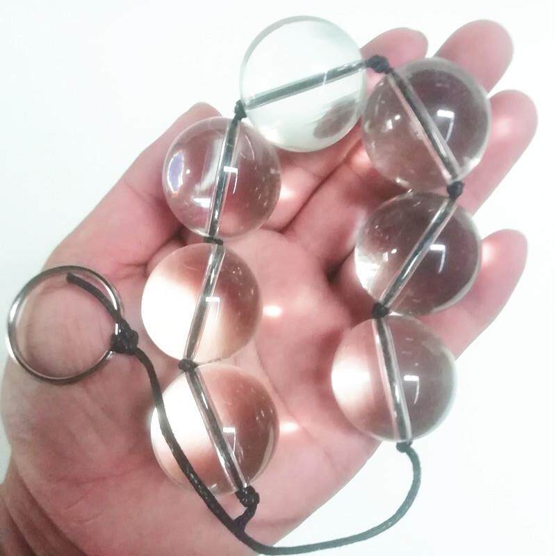 A glass-made anus used as a masturbation toy