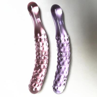 Glass-made female masturbation toy fake phallus adult produc