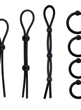 An elastic ring that can prolong sexual intercourse duration