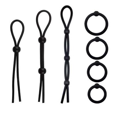 An elastic ring that can prolong sexual intercourse duration