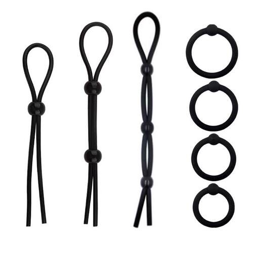 An elastic ring that can prolong sexual intercourse duration