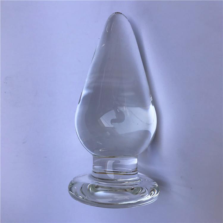 玻璃搅拌棒5500手动水晶按摩棒耐高温背部解压穴位器玻璃棒舒缓门