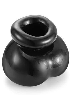 Male use ofa scrotal restraint bag to delay ejaculation time