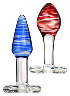 A glass-made anus used as a masturbation toy