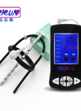 Male penis electric shock punishment toy urethral dilator