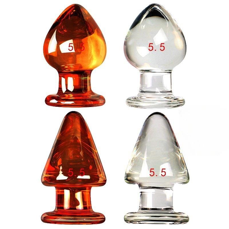 A glass-made anus used as a masturbation toy