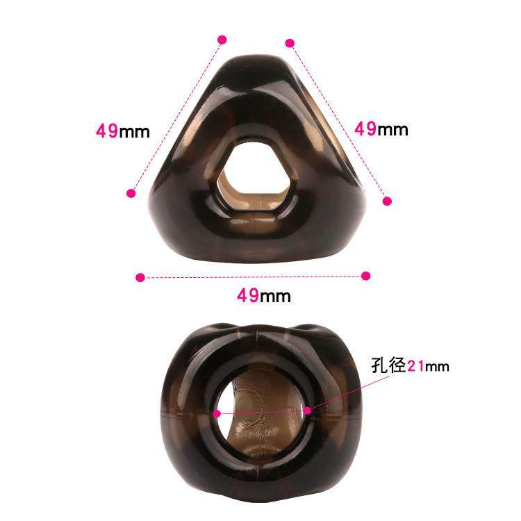 An elastic ring that can prolong sexual intercourse duration