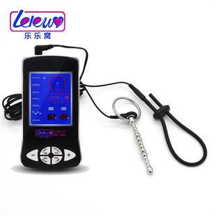 Male penis electric shock punishment toy urethral dilator