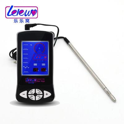 Male penis electric shock punishment toy urethral dilator