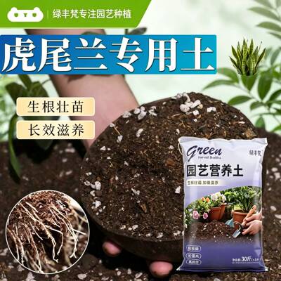 虎尾兰适用种植土腐殖泥炭土阳台加有机肥有机增色观叶包邮无菌