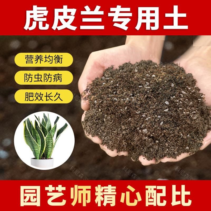 虎皮兰专用土肥料虎皮兰营养土家庭用种花土泥土盆栽土有机土包邮